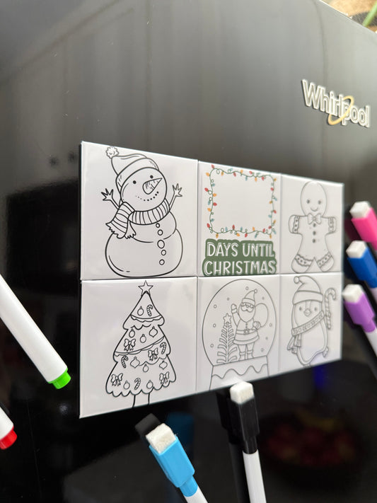 Dry Erase Christmas Sets