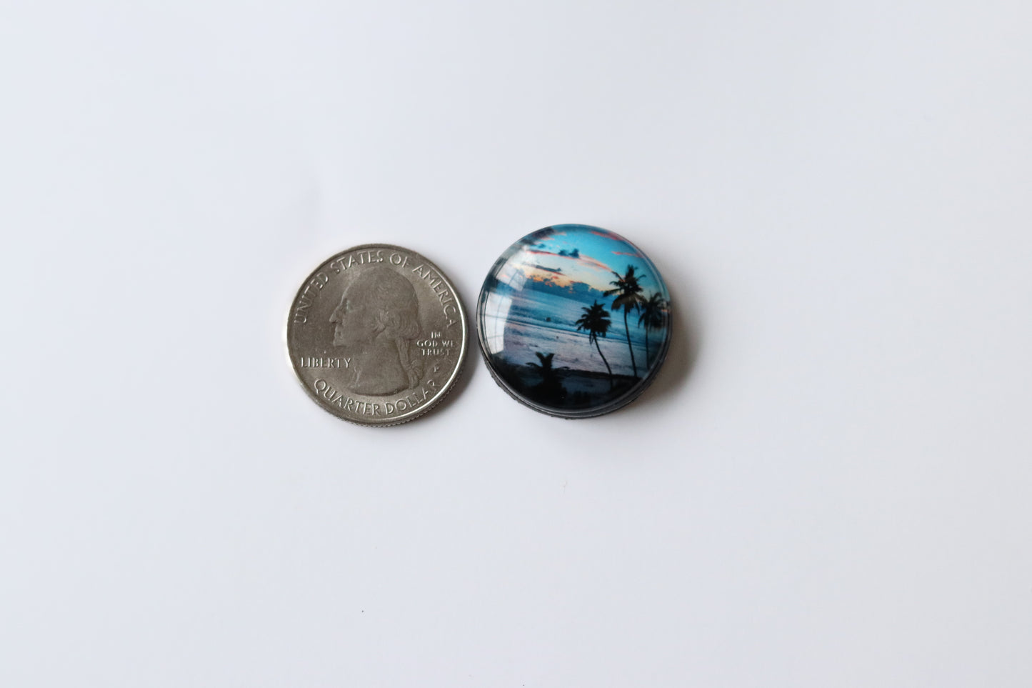 Round Custom Photo Magnets